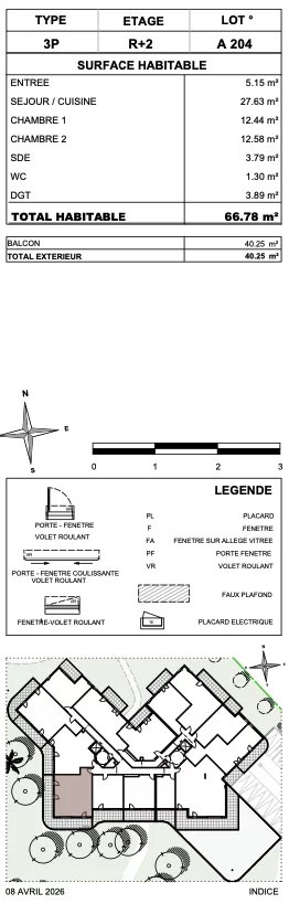 2 Bed, 1 Bath, ApartmentFor Sale, Antibes, Alpes-Maritimes