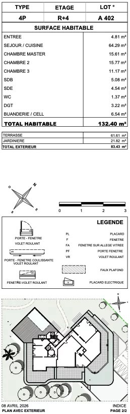 3 Bed, 2 Bath, ApartmentFor Sale, Antibes, Alpes-Maritimes