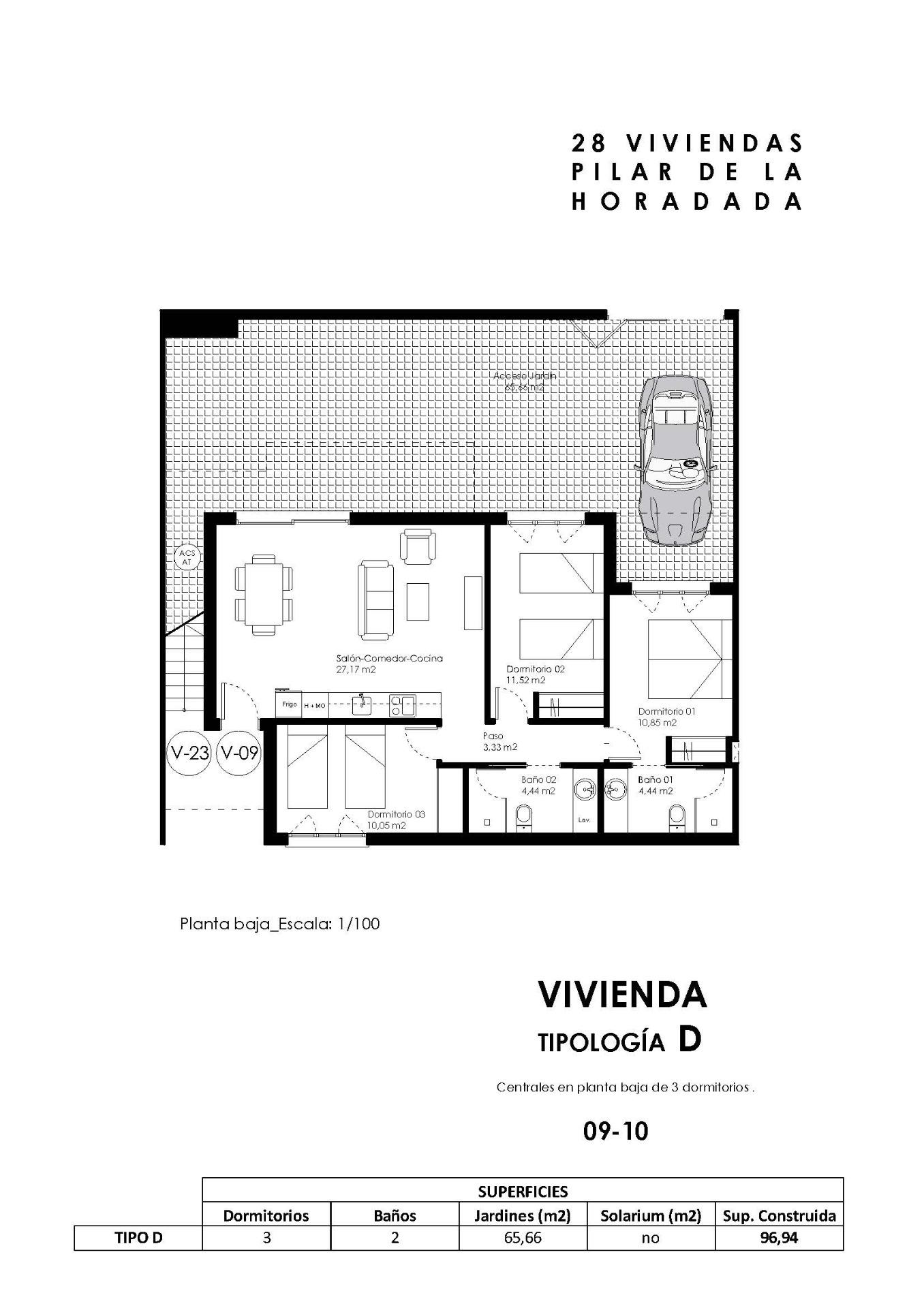 3 Bed, 2 Bath, HouseFor Sale, Pilar De La Horadada, Alicante
