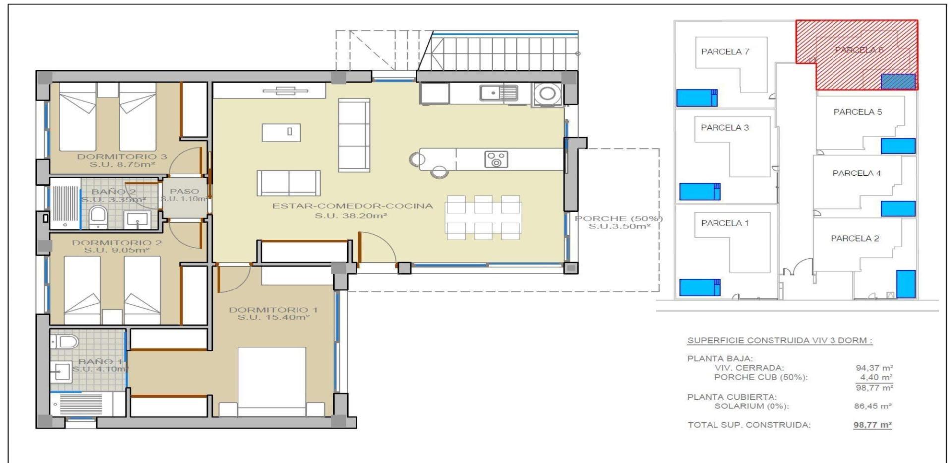 3 Bed, 2 Bath, HouseFor Sale, Rojales, Alicante