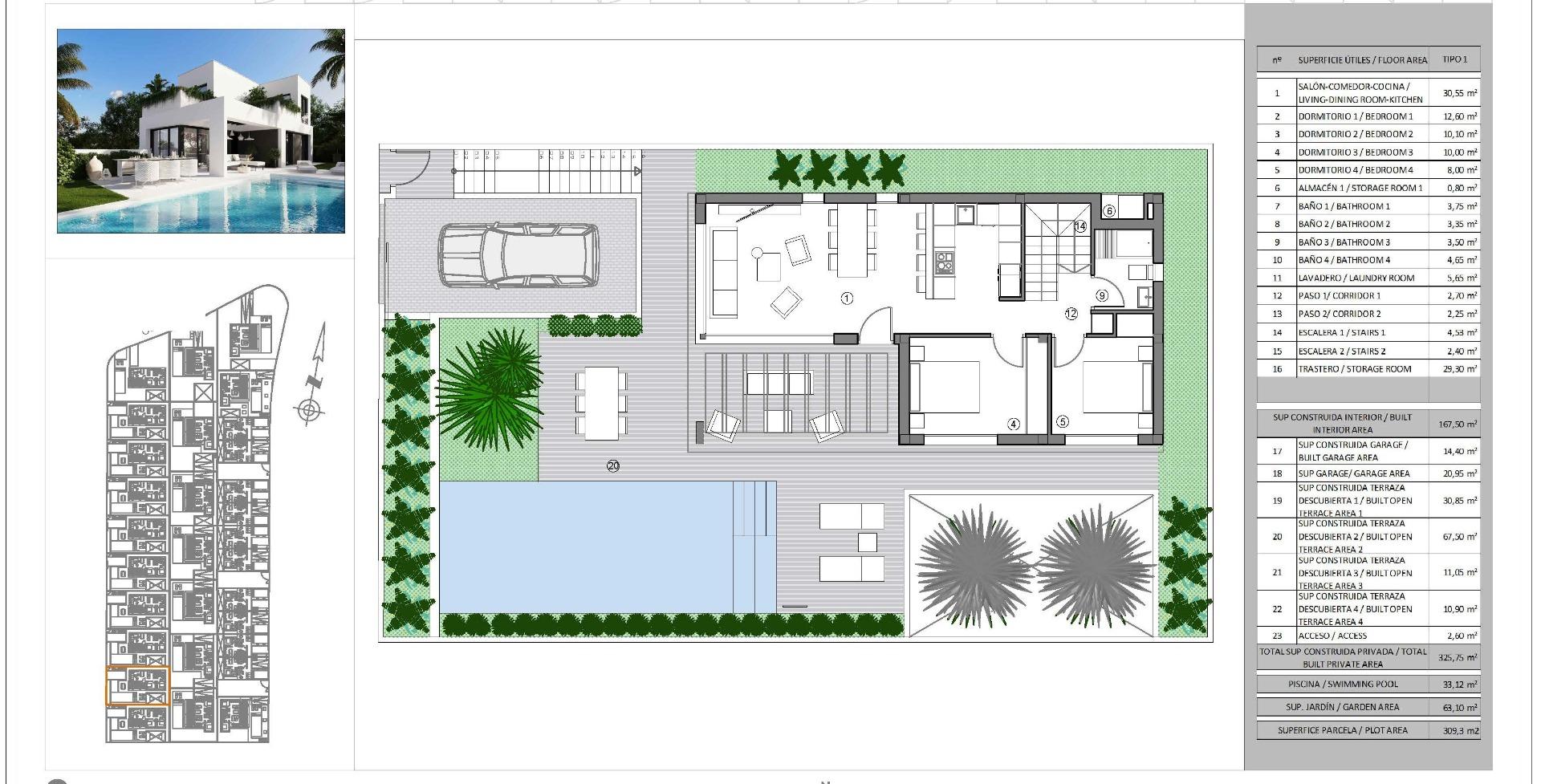 5 Bed, 4 Bath, HouseFor Sale, Finestrat, Alicante