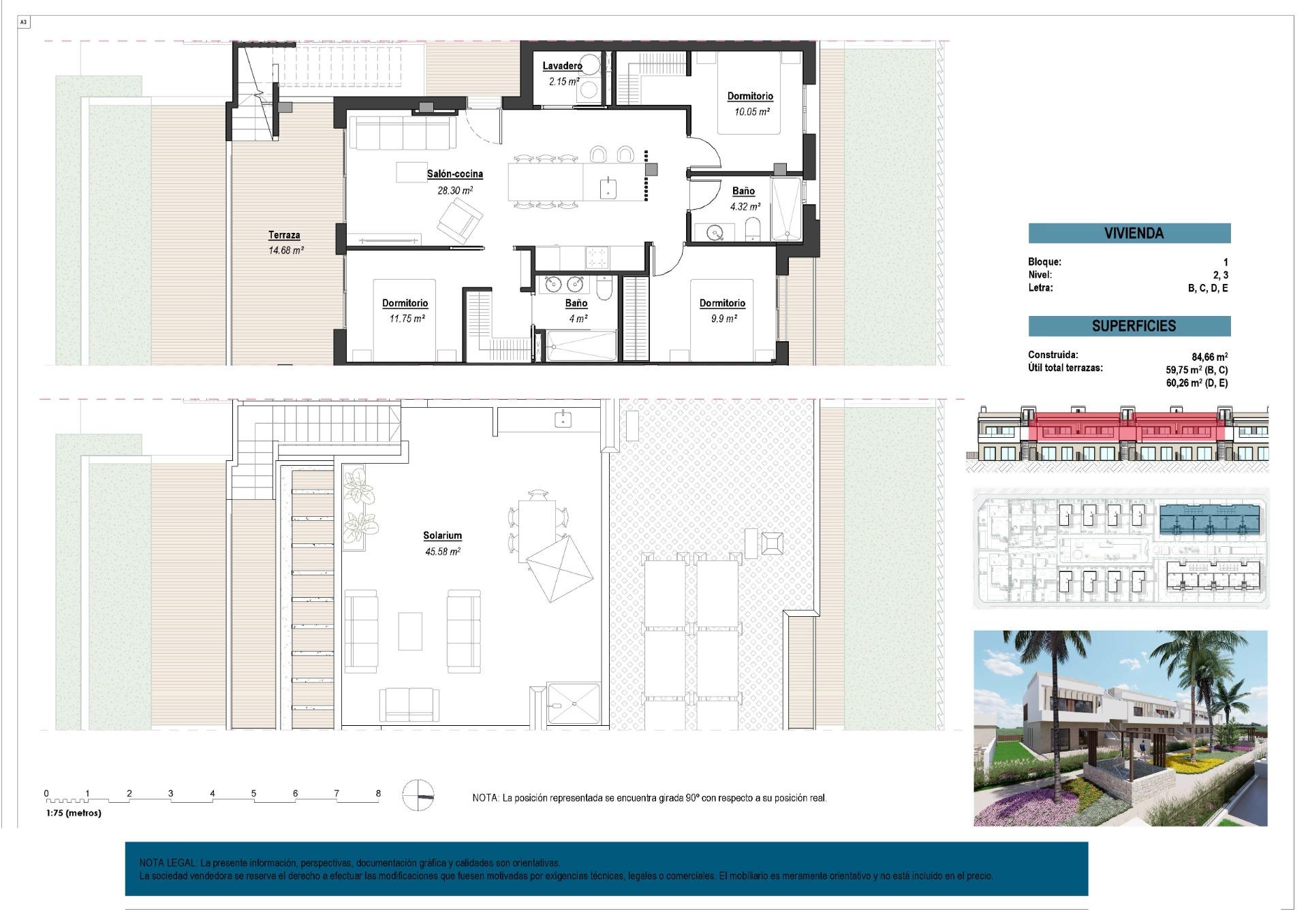 3 Bed, 2 Bath, HouseFor Sale, Los Alcazares, Murcia