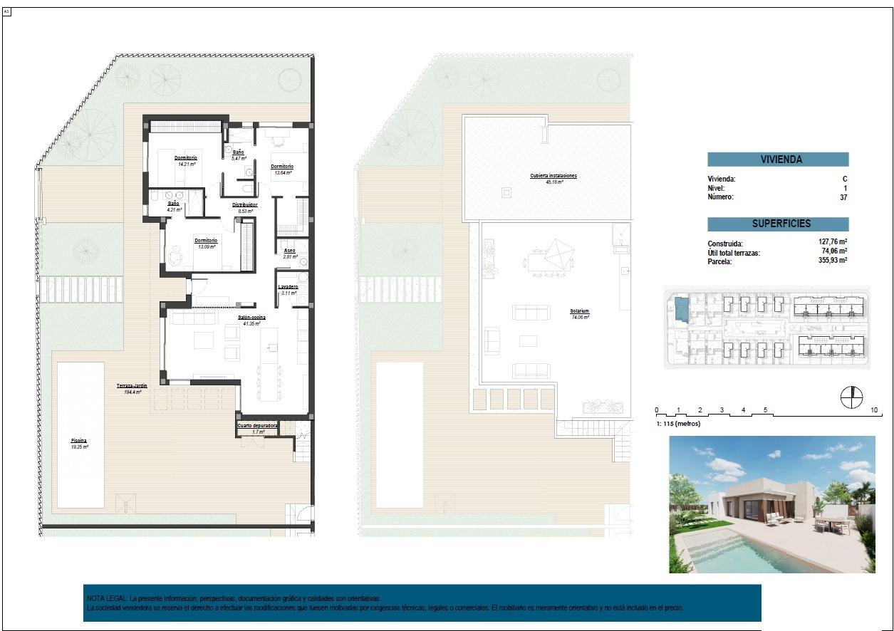 3 Bed, 3 Bath, HouseFor Sale, Los Alcazares, Murcia