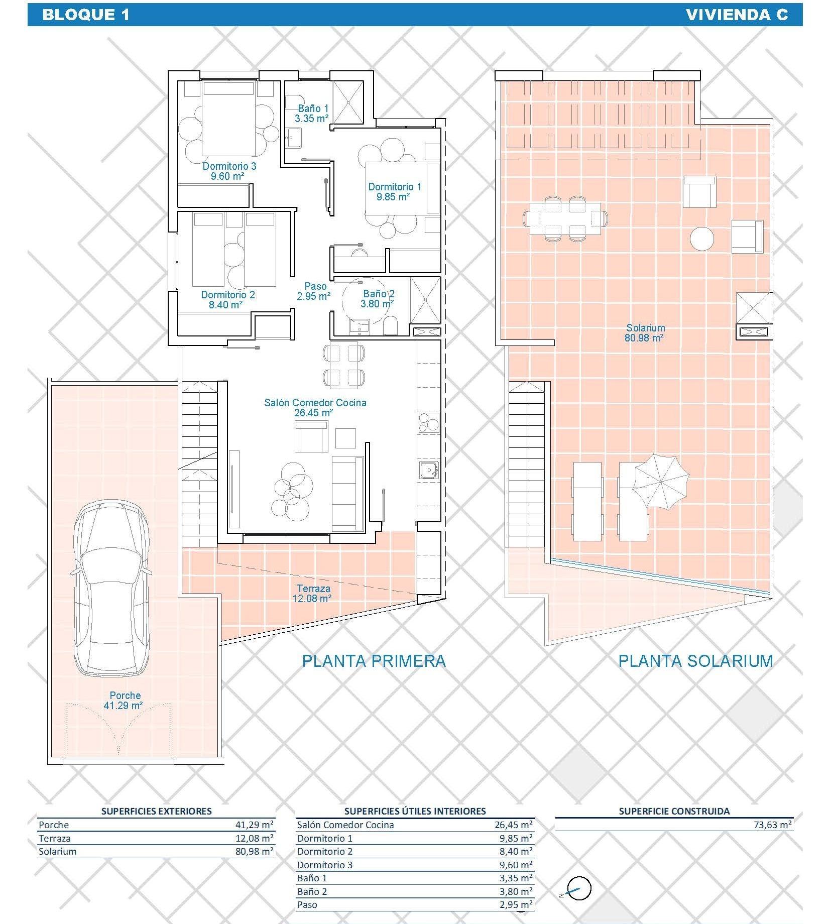 3 Bed, 2 Bath, HouseFor Sale, Pilar De La Horadada, Alicante