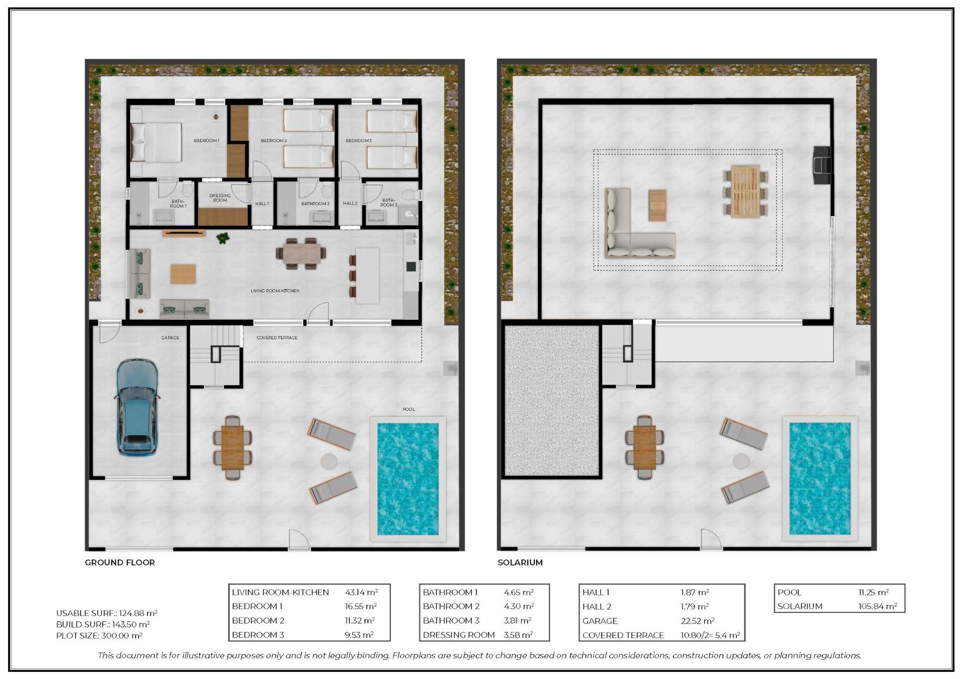 3 Bed, 3 Bath, HouseFor Sale, Fuente Alamo, Murcia