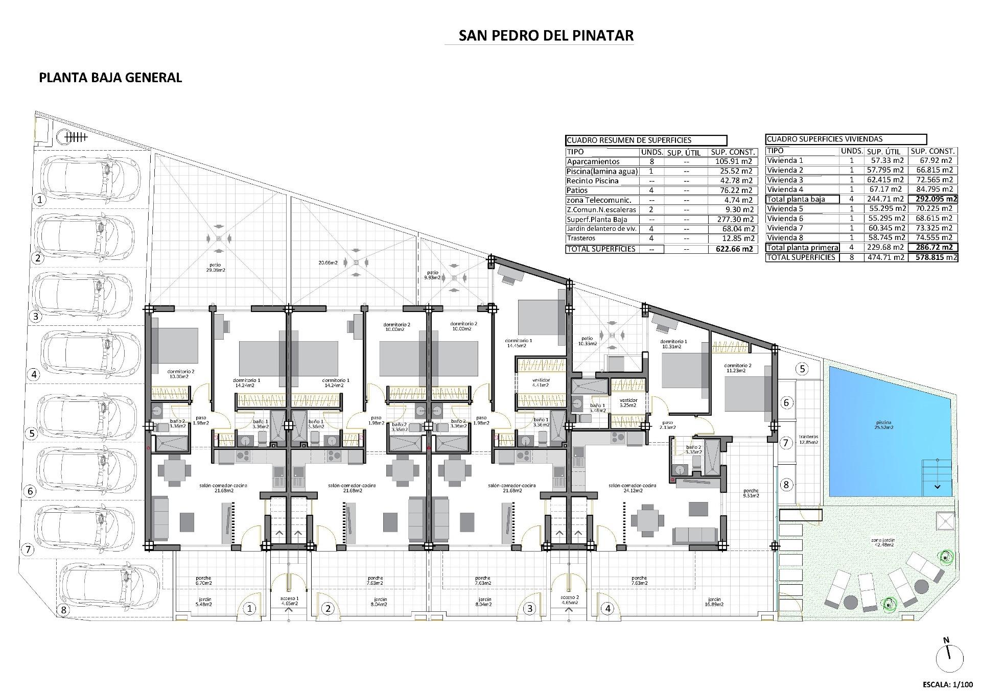 2 Bed, 2 Bath, HouseFor Sale, San Pedro Del Pinatar, Murcia