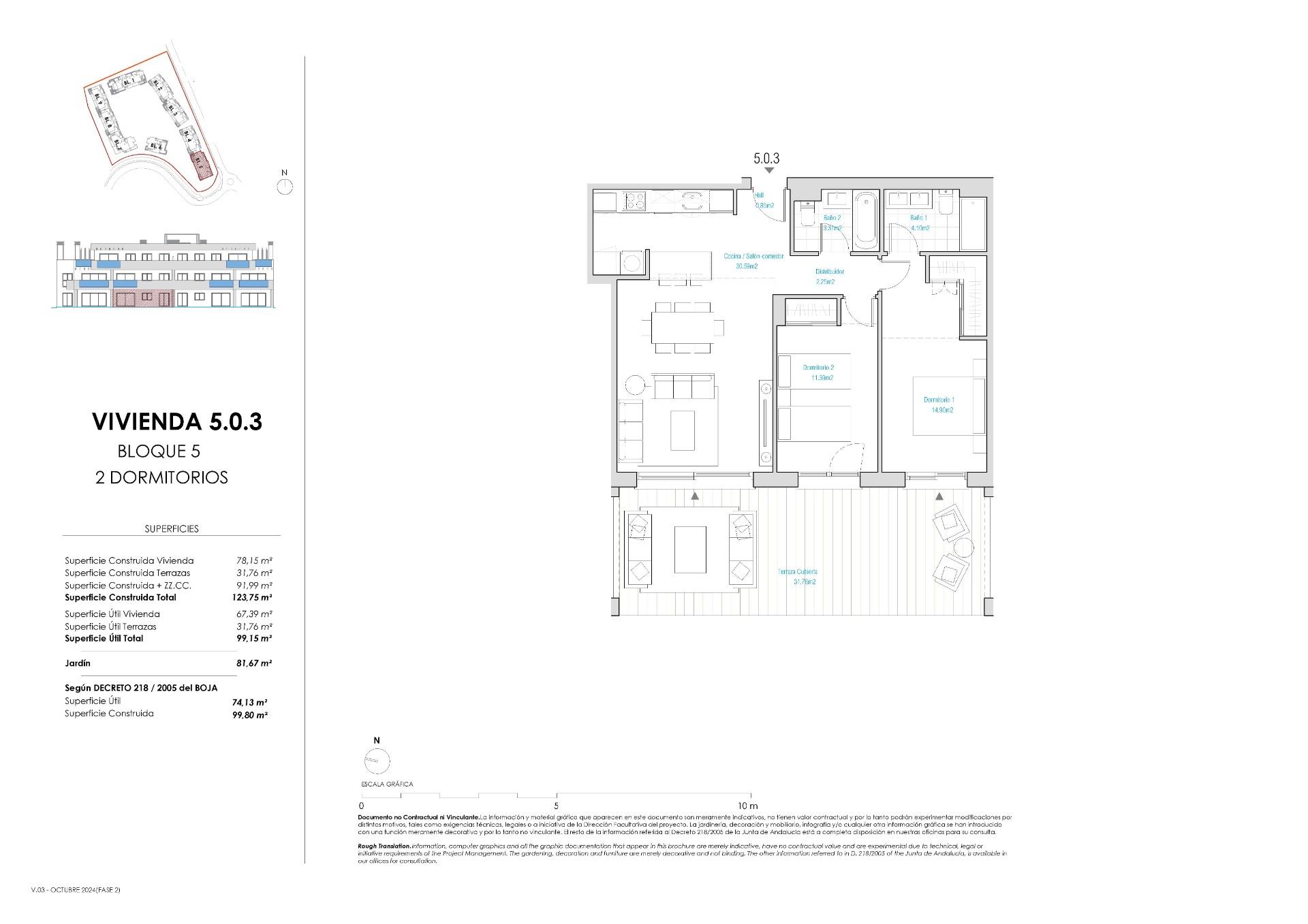 2 Bed, 2 Bath, ApartmentFor Sale, Casares, Malaga