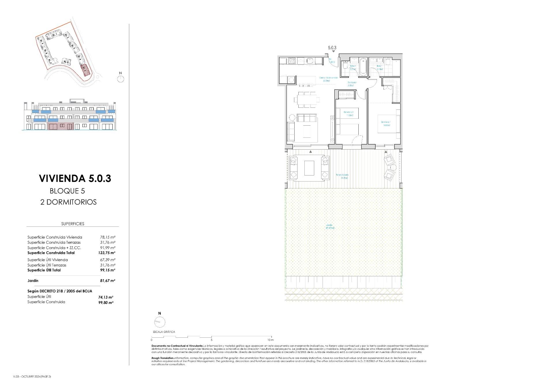 2 Bed, 2 Bath, ApartmentFor Sale, Casares, Malaga