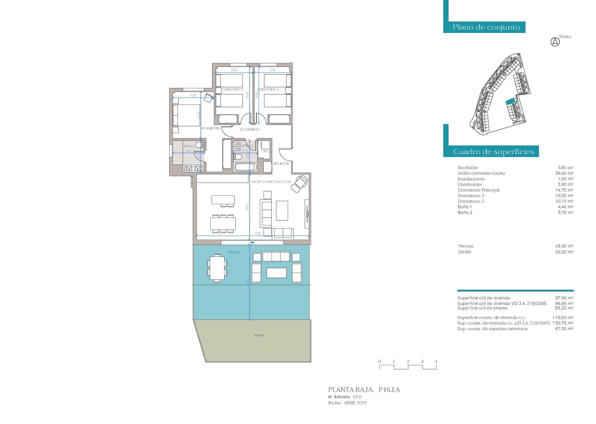 3 Bed, 2 Bath, ApartmentFor Sale, Estepona, Malaga