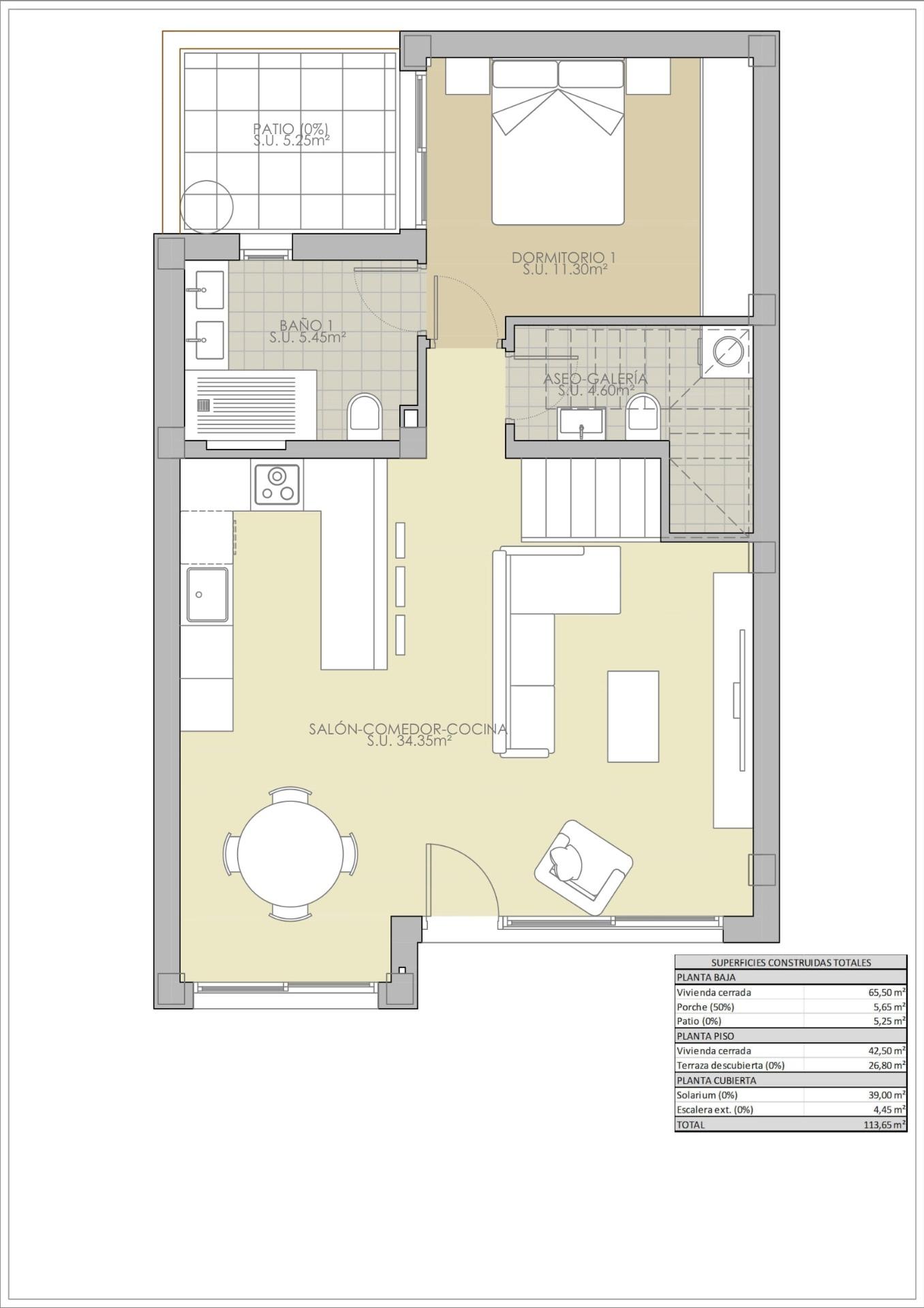 3 Bed, 2 Bath, HouseFor Sale, Rojales, Alicante