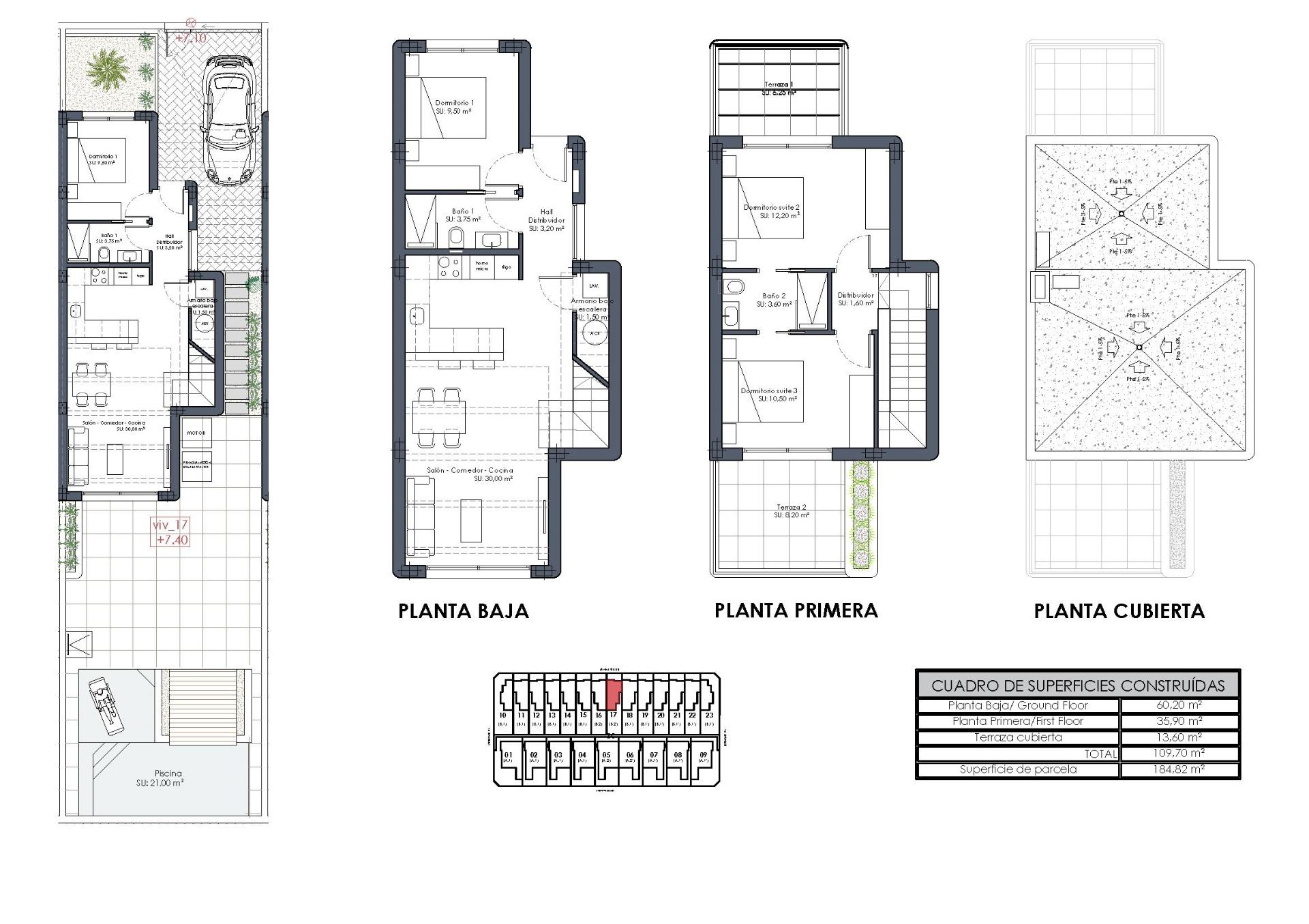 3 Bed, 2 Bath, HouseFor Sale, Los Alcazares, Murcia