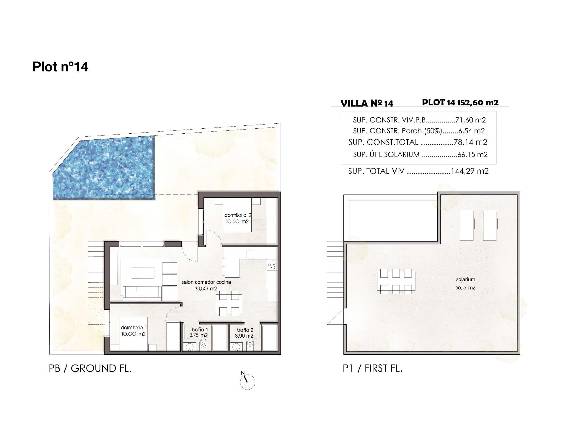 2 Bed, 2 Bath, HouseFor Sale, Pilar De La Horadada, Alicante