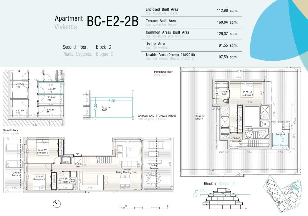 3 Bed, 2 Bath, ApartmentFor Sale, Estepona, Malaga