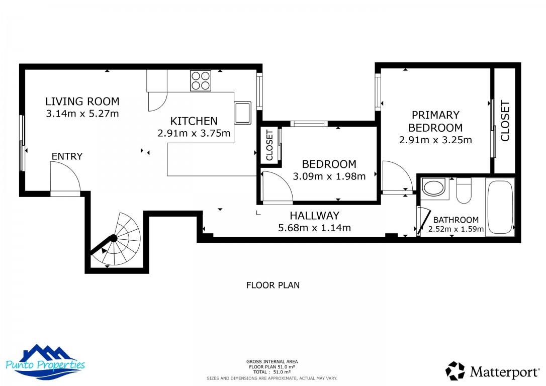 3 Bed, 2 Bath, ApartmentFor Sale, Los Alcazares, Murcia