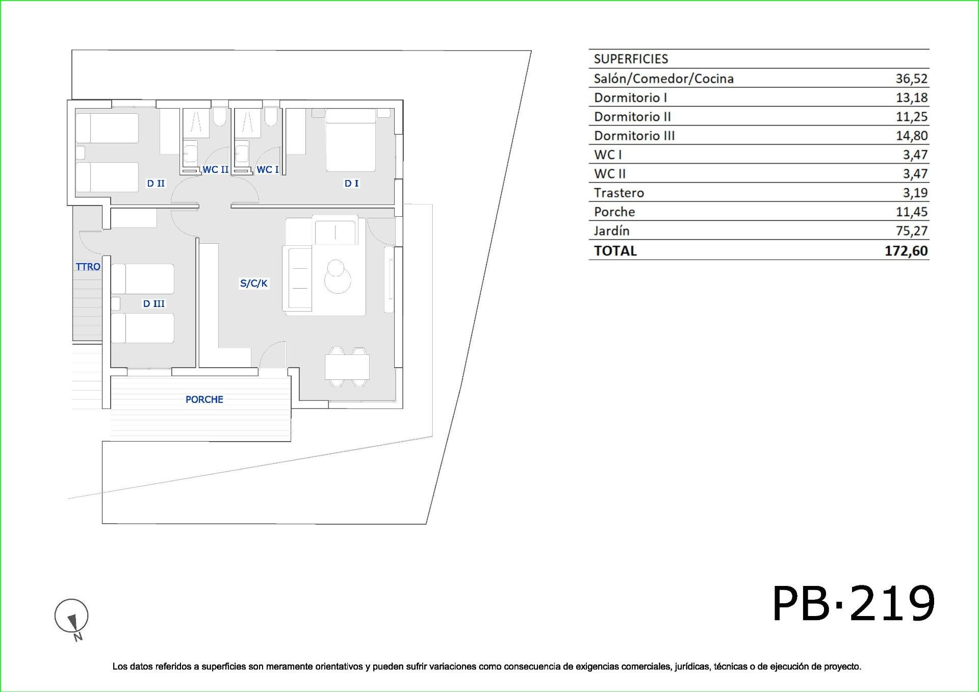3 Bed, 2 Bath, HouseFor Sale, San Miguel de Salinas, Alicante