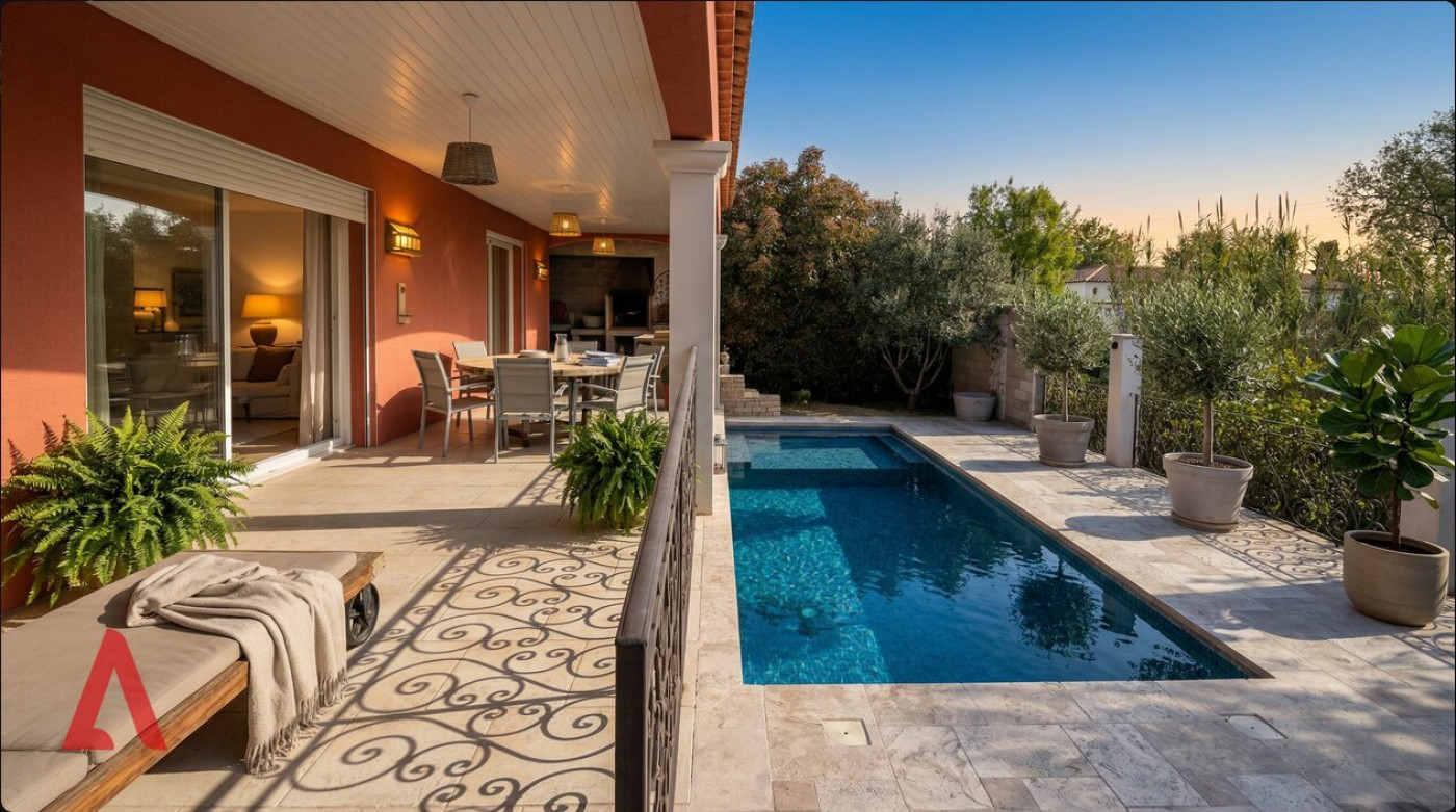 3 Bed, HouseFor Sale, Magalas, Herault, Languedoc-Roussillon, 34480