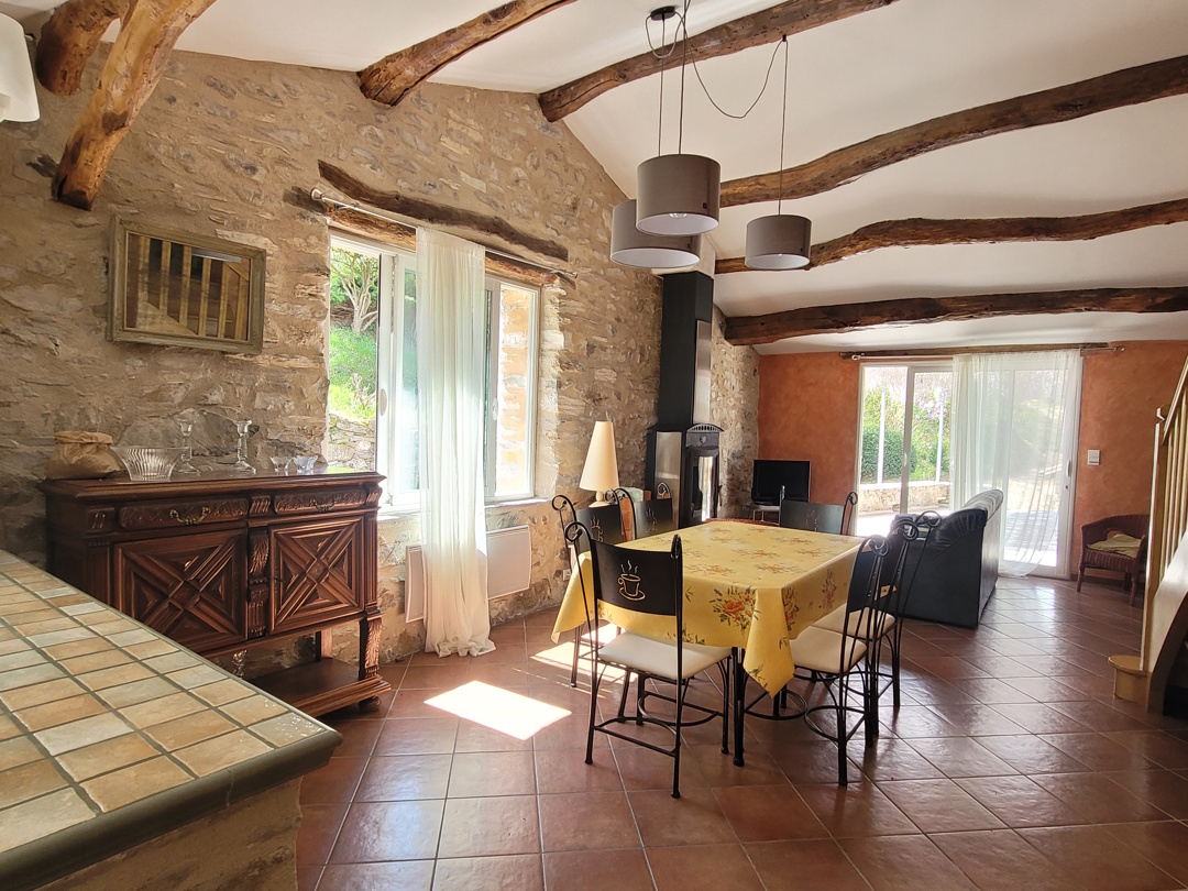 5 Bed, 2 Bath, HouseFor Sale, Olargues, Herault, Languedoc-Roussillon, 34390