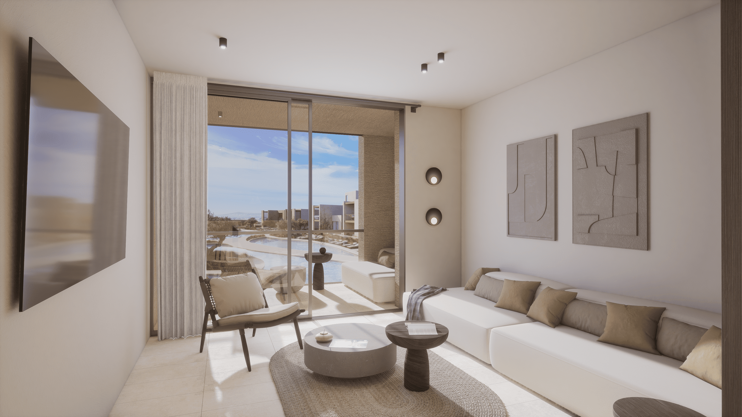 2 Bed, 2 Bath, ApartmentFor Sale, Paphos, Paphos